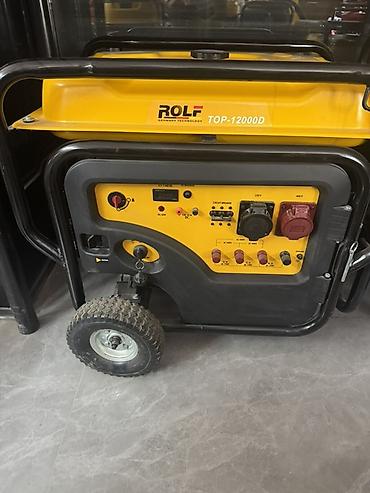 Бензиновый генератор ROLF TOP-12000D Основные характеристики: -