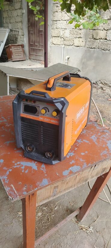 Generatorlar: DERA DK-ZX7-400MA inverter qaynaq aparatı (Dəmir və Alüminium) real