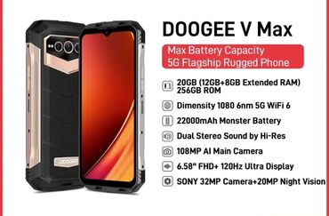 беш сары телефон: Продается телефон: Doogee v max 22000 mAh, неделя без зарядки, не