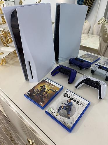ps4 disk: 🎮 PlayStation 5 FAT — 3-я ревизия 🔥 Идеальное состояние! Консоль — 2