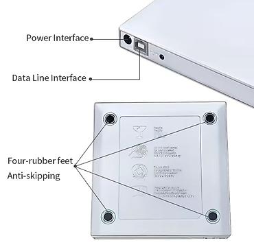 dvd rw: USB 3.0 Xarici DVD‑RW yazıcı/oxuyucu - Funksiyalar: DVD və CD — 9
