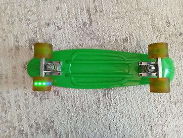 skate satisi: Yaşıl rengde skate ölçü-uzunluq-55-eni-15 9 -10 yaşlı uşaqlar — 4