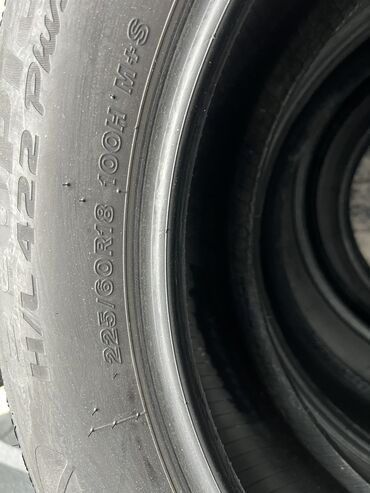 corolla runx: Шины 225 / 60 / R 18, Лето, Б/у, Комплект, Легковые, США, Bridgestone