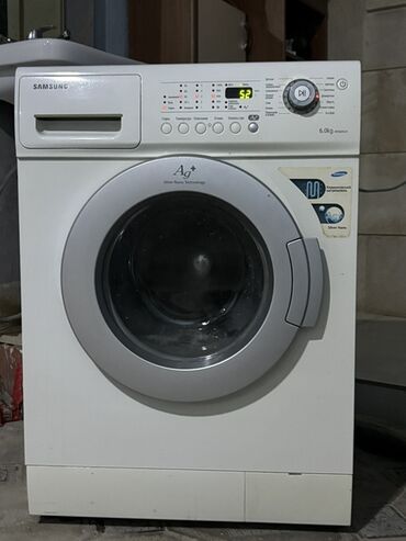 qas aparati: Paltaryuyan maşın Samsung, 6 kq, İşlənmiş, Avtomat, Qurutmasız, Kredit yoxdur, Ünvandan götürmə, Pulsuz çatdırılma
