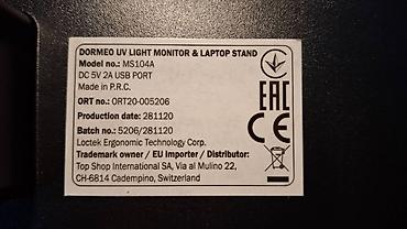svi telefoni: Stalak za monitor ili laptop, sa UV svetlom, kao nov! Stalak/postolje — 10
