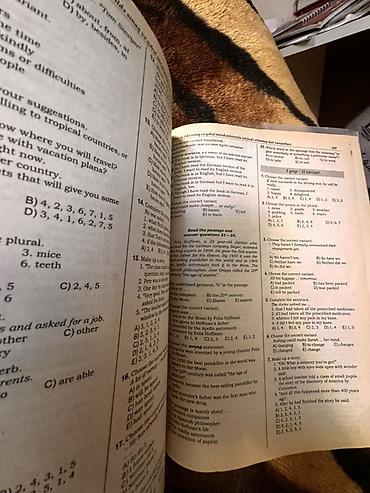 Тесты: Tam yararlıdır istifadəyə Məhsul: İngilis dili test toplusu (TQDK/DİM) — 4