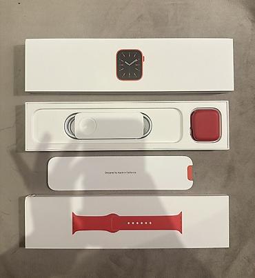 galaxy folder: Apple watch 6 44mm Red Product. В хорошем состоянии, полный комплект — 3