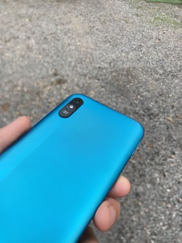 телефон буу: Xiaomi, Redmi 9A, Жаңы, 32 GB, түсү - Көгүлтүр, 2 SIM, 1 SIM