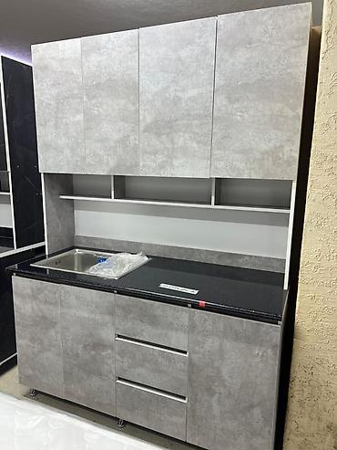 Кухонные гарнитуры: Кухонный гарнитур, Новый, цвет - Белый, ДСП, Платная доставка — 13