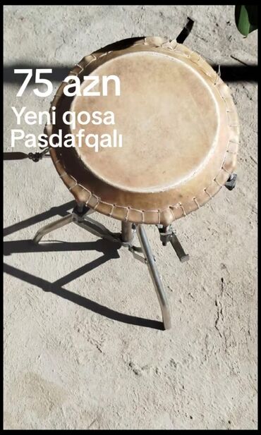 Tar: 75 AZN Qosa (pasdafqalı) – tək baraban - Alüminium/metal korpus -