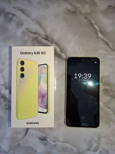 поко х3 nfs: Samsung Galaxy A35, Б/у, 128 ГБ, цвет - Желтый, 1 SIM, 2 SIM