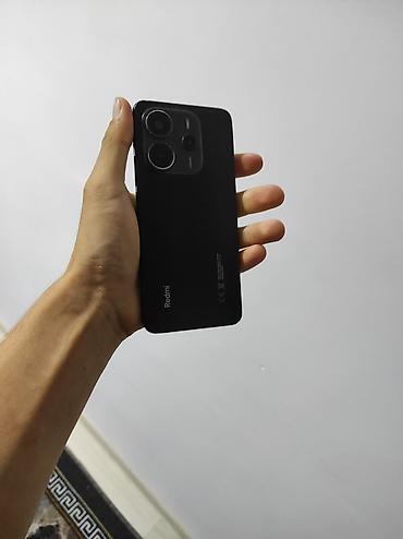 сотка редми: Redmi, Redmi Note 14, Б/у, 256 ГБ, цвет - Черный, 2 SIM — 1