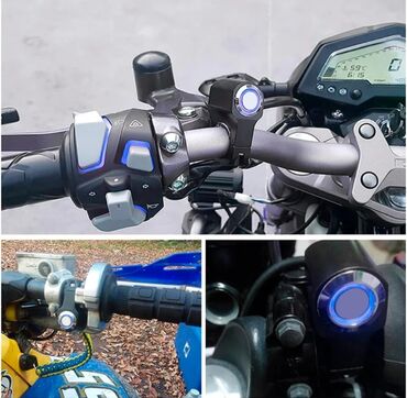 Аксессуары и запчасти для электротранспорта: Продам.Смотрите фото.Переключатель на руль с подсветкой мопеда — 2