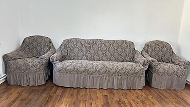 clean point: Мягкий гарнитур для гостиной, комплект из 5 предметов: - диван — 5