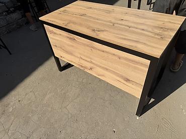Офисные столы: Офисный стол, Новый, Нерегулируемый, Прямоугольный, Железо, Платная доставка, Самовывоз — 1