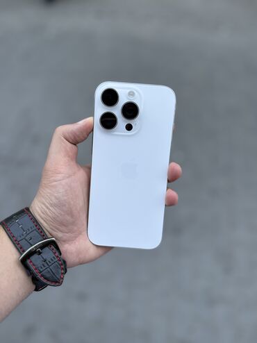 apple iphone x: IPhone 16 Pro, 256 ГБ, White Titanium, Гарантия, С документами