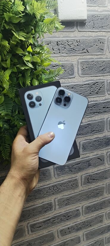 iphone pro max 13 dubai: IPhone 13 Pro Max, 128 GB, Pacific Blue, Face ID