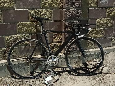 fixe gear: Шоссейный велосипед, Рама L (172 - 185 см), Б/у — 2