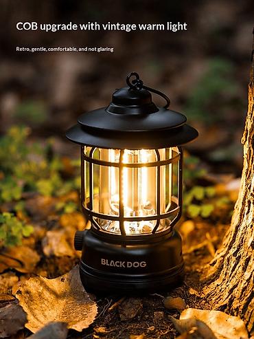 retro: BLACK DOG Candlelight Retro Camping Lamp — портативный ретро-фонарь с — 2
