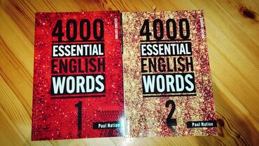 7 ci sinif kimya iş dəftəri pdf: Paul Nation tərəfindən "4000 Essential English Words" seriyasından iki