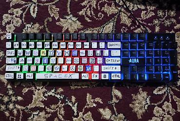 bilgisayar seti: Defender Aura set-in klaviatirasi:LED işıqlanma,membran — 1