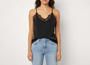 bluzki z siateczki hm: H&M, T-shirt damski, rozmiar M