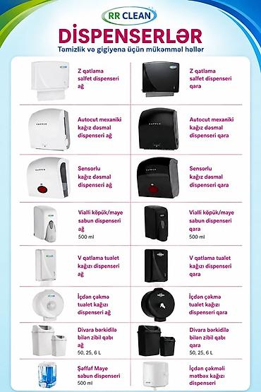 hamam tualet: RR CLEAN – Dispenserlər və gigiyena aksesuarları Təqdim olunur: - Z — 1