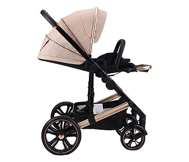 prsluci za devojcice h: BBO MegaMove Set – 2u1 kolica sa I-Size autosedištem, Latte (SKU — 6