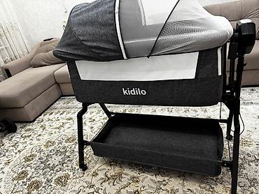 kidilo: Люлька, Б/у, Колыбель, Металл, цвет - Серый, Самовывоз — 5