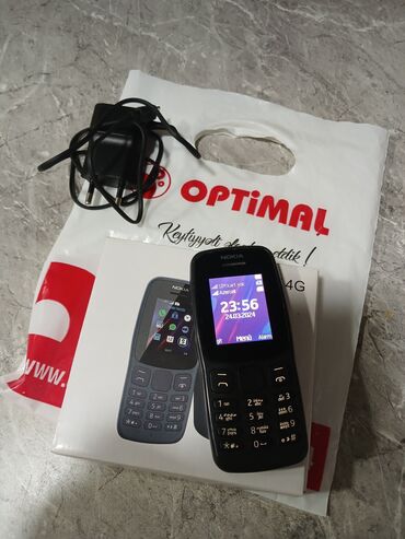 nokia 3230: Nokia 106, rəng - Qara, Düyməli