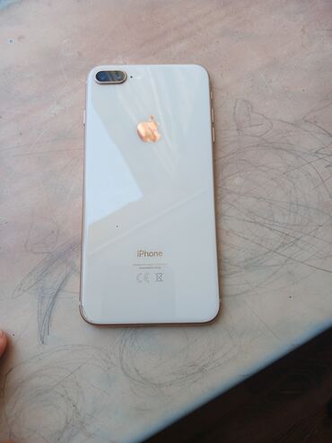 Apple iPhone: IPhone 8 Plus, 64 GB, Barmaq izi, Face ID