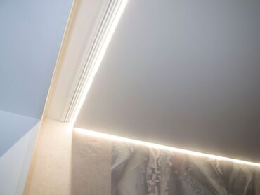 Натяжной потолок: Натяжной потолок Глянцевое, Матовое, 3D потолки Гарантия, Бесплатная консультация, Бесплатный замер — 13