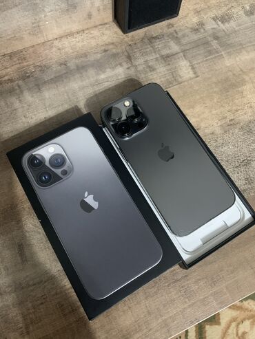 телефон айфон буу: IPhone 13 Pro, Б/у, 128 ГБ, Графит, 78 %