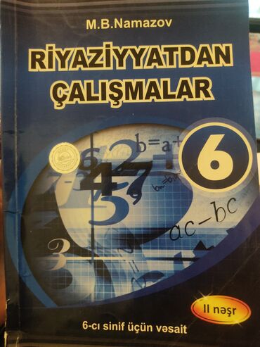 namazov kitab: Riyaziyyat namazov 6 manat ici yazilmayib temizdi