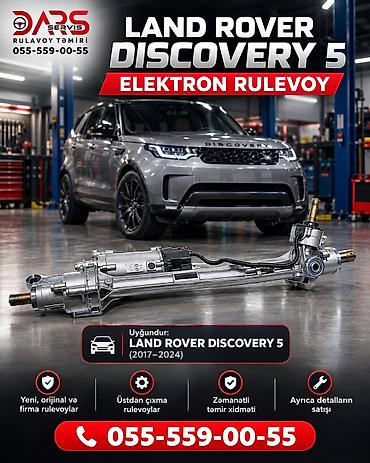 abs bloku: 🔥 LAND ROVER DISCOVERY 5 (L462) ÜÇÜN ELEKTRİKLİ RULEVOY 🔥 Land Rover — 1