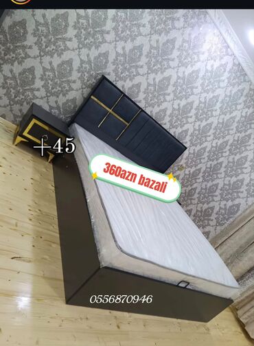 Sifarişlə çarpayılar: İkinəfərlik, Bazasız, Pulsuz matras, Siyirməsiz, Azərbaycan — 3