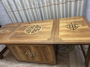 Столы для зала: Стол для зала, Б/у, Складной, Прямоугольный — 4