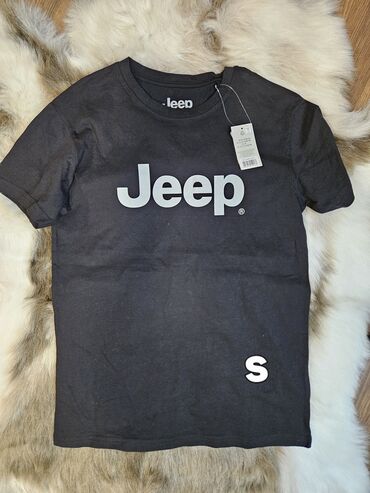 Majice: Majica na kratke rukave, S, bоја - Siva, Pamuk — 3