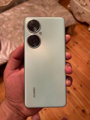 huawei freebuds 4: Huawei nova 11i, 128 GB, rəng - Ağ, Sensor, Barmaq izi, Simsiz şarj