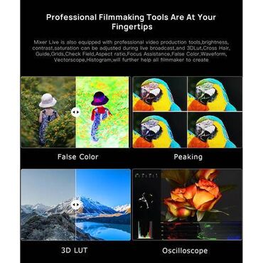 Digər foto və video aksesuarları: Cinetreak Mixer Live 💠 Brend: Cinetreak 💠 Model: Mixer Live 💠 Rəng — 9