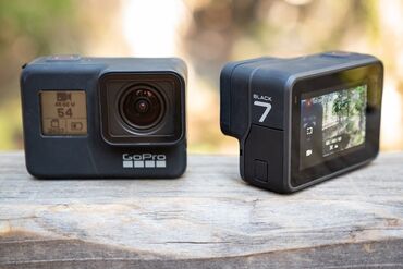 Видеокамеры: GoPro hero 7, в отличном состоянии, 2 оригинальные запасные батарейки
