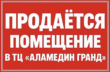 аламендинский рынок: Продаю помещение в торговом центре Аламедин гранд. 100 квадратов — 1