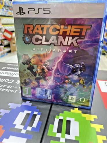 Oyun diskləri və kartricləri: Ps5 ratchet clank rift apart oyunu