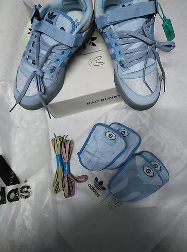 обувь drop: Мужские кроссовки, 41, Adidas, Новый, цвет - Голубой, Самовывоз — 3