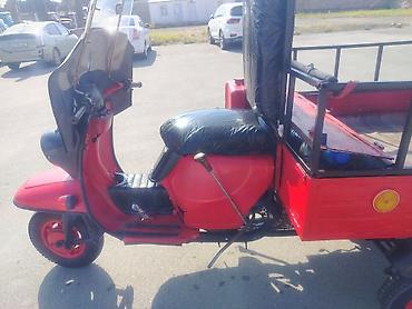 dort teker motor: Yükdaşıma üçün üçtəkərli motosiklet (trisikl) - Gövdə və kuzov: Tam — 1