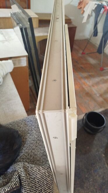 пластик айнек бу: Даяр металл-пластикалык терезе, Терезе түрү: Панорамалык, 125 * 198, Жаңы, Орнотуусуз, Бөлүп төлөө жок