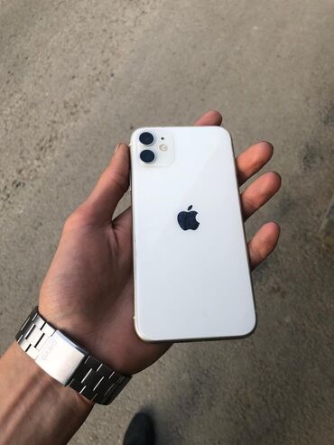 продаю айфон 6: IPhone 11, 64 GB, Ağ, Face ID