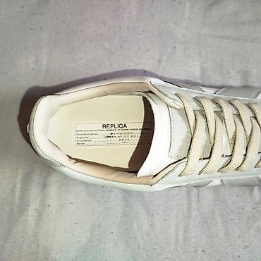 очки рай бан мета: Мужские кроссовки, 43, Maison Martin Margiela, Новый, цвет - Белый, Самовывоз — 6