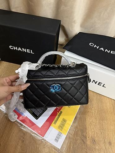 сепички: Сумка натуральная кожа Chanel с верхней ручкой и ремешком - — 3