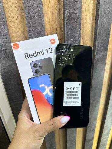 рассрочка телефонов без справки о доходах: Xiaomi, Redmi 12C, Новый, 128 ГБ, цвет - Черный, В рассрочку, 2 SIM